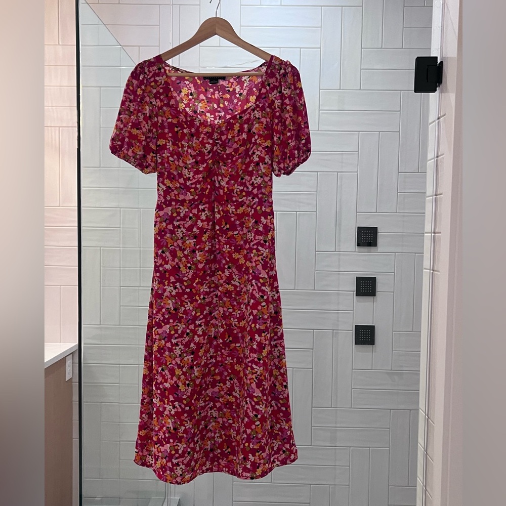 Floral sanctuary dress